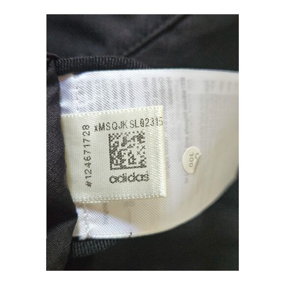 USED LIKE NEW Men's Adidas Lightweight Jacket in Black (Size: Medium) - Picture 7 of 8